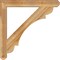 Ekena Millwork Olympic Craftsman Rough Sawn Bracket, Western Red Cedar, 4"W x 36"D x 36"H BKT04X36X36OLY04RWR - alternate 3